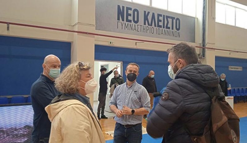 Στο επίκεντρο οι δυνατότητες του Νέου Κλειστού Γυμναστηρίου Ιωαννίνων 