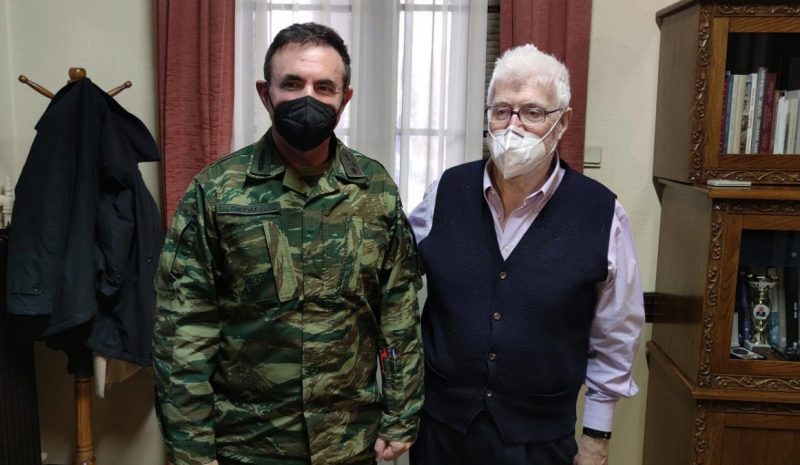 Ο Μ. Ελισάφ συνάντησε τον νέο Διοικητή της Ταξιαρχίας