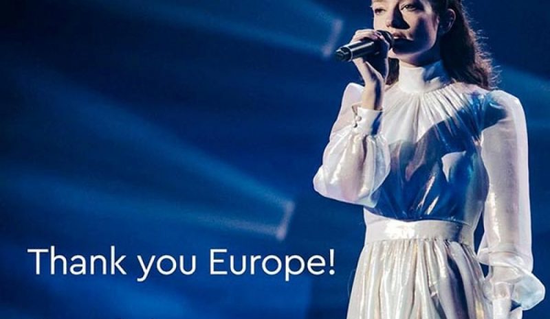 Στον σημερινό τελικό της Eurovision   η Γιαννιώτισσα Αμάντα Γεωργιάδη 