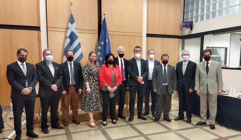  Στη συνάντηση Ελλήνων και Βρετανών  βουλευτών παρέστη ο Στ. Καλογιάννης 