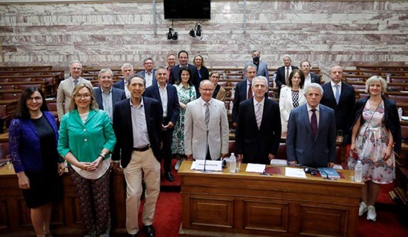 Γερμανοί βουλευτές στην Επιτροπή  Οικονομικών Υποθέσεων της Βουλής