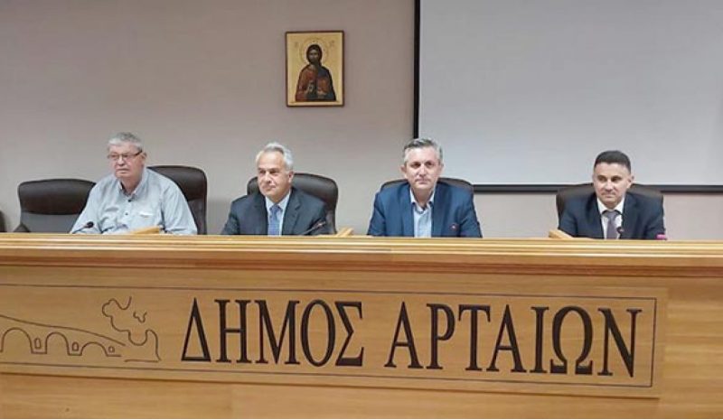 Καυτά θέματα για τους ΟΤΑ  συζήτησε ο Μ. Βορίδης στην Άρτα 