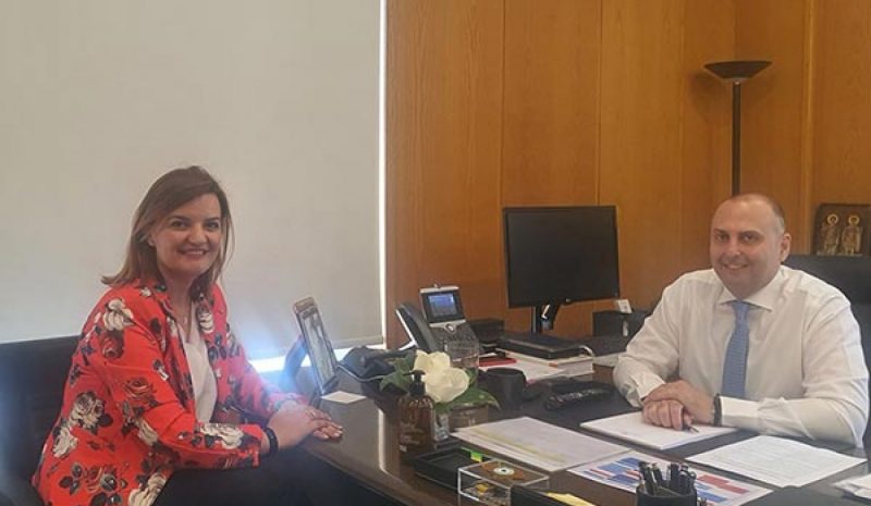 Ενημέρωση της Μ. Κεφάλα από τον Υφυπουργό Υποδομών Γιάννενα-Κακαβιά: Το Φθινόπωρο  έτοιμη η Περιβαλλοντική Μελέτη