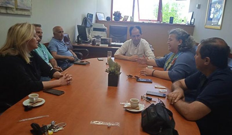 Τα οδικά έργα στο επίκεντρο συνάντησης με τη Διοίκηση του Υπεραστικού ΚΤΕΛ 