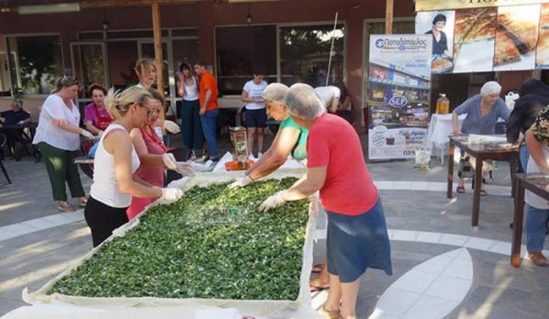 Η μεγαλύτερη λαχανόπιτα της  Ηπείρου φέτος στη Ζωοδόχο
