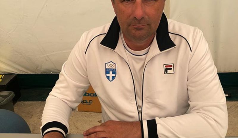 Ο Β. Σκορίλας ομοσπονδιακός  Προπονητής  της Εθνικής Ελλάδος