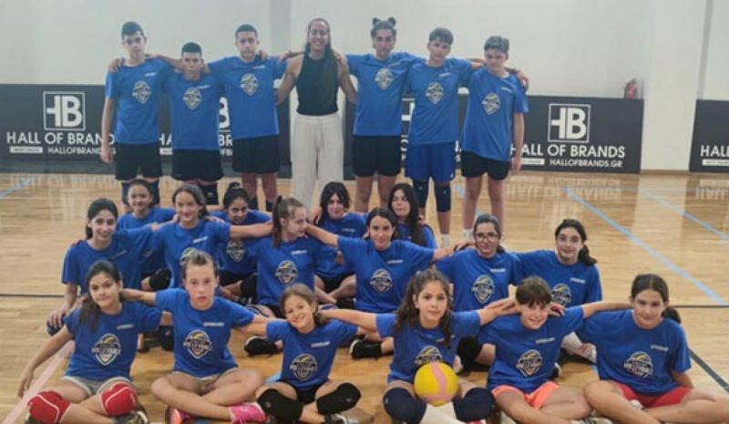 Στο 1st Zagori Volleyball Camp η αρχηγός της Εθνικής Ελλάδος 