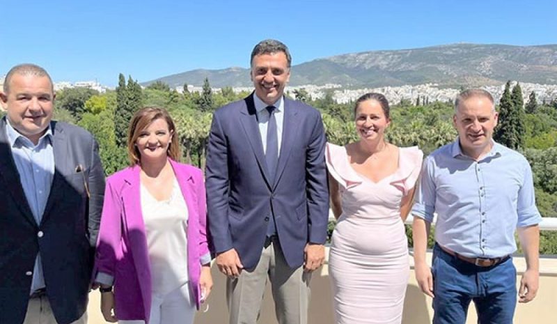 Τον Υπουργό Τουρισμού συνάντησε  η Ένωση Ξενοδόχων Νομού Ιωαννίνων