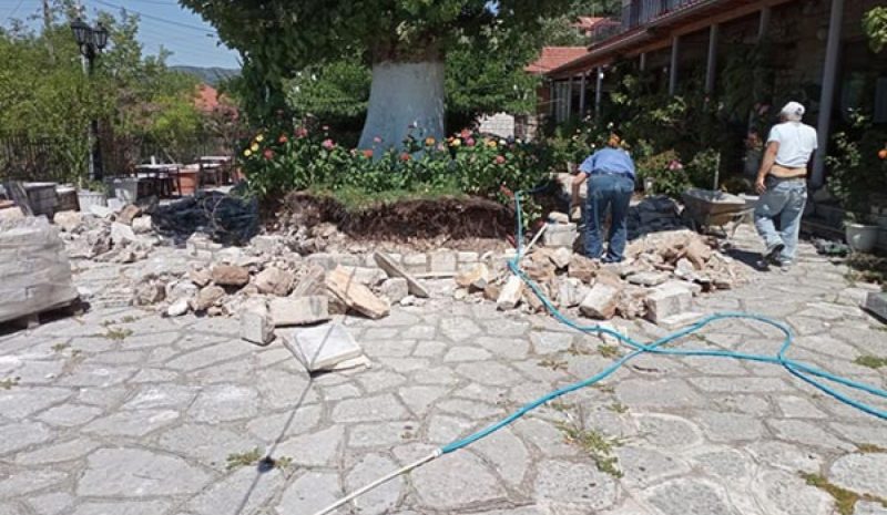 Παρεμβάσεις σε κοινόχρηστους  χώρους Κοινοτήτων του Πωγωνίου