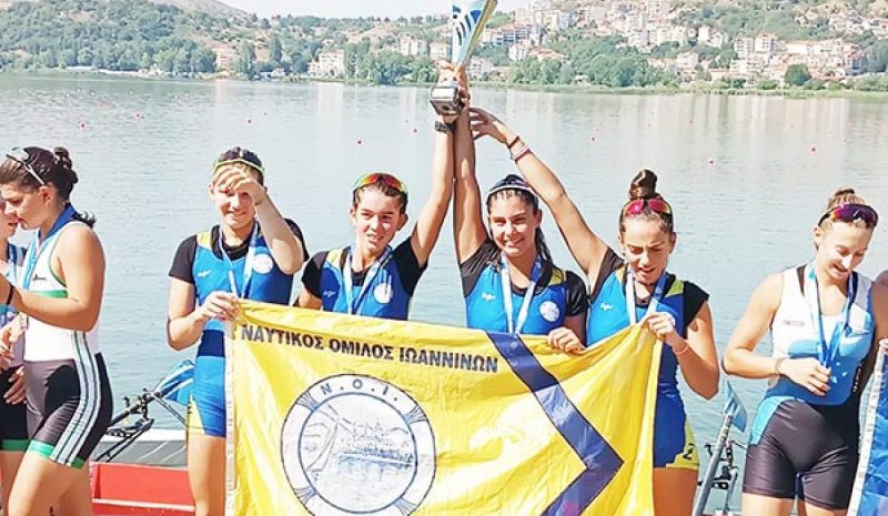 Ο Ν.Ο.Ι. κυρίαρχος και φέτος  στην ελληνική Κωπηλασία!