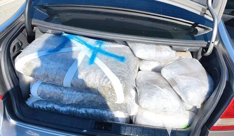 «Μπλόκο» της ΕΛ.ΑΣ.  σε 128,5 κιλά χασίς 