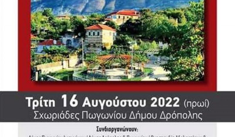 «Πολιτιστικοί Δρόμοι» στους  Σχωριάδες του Πωγωνίου