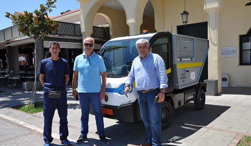 Ο Δήμος Πρέβεζας κινείται  και καθαρίζει ηλεκτρικά