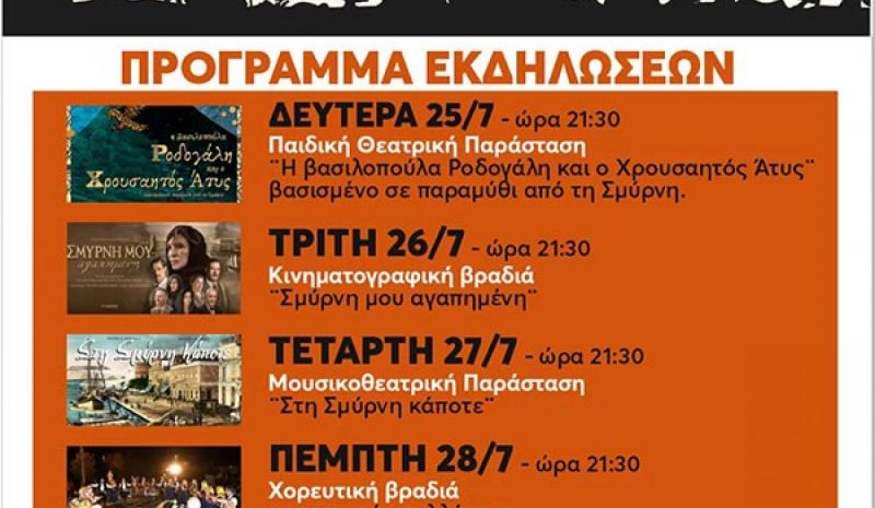 Εκδηλώσεις Μνήμης για τα 100 χρόνια από τη Μικρασιατική Καταστροφή στη Νέα Σελεύκεια