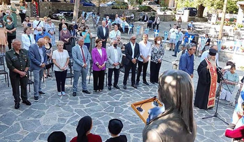 Τιμήθηκε ο Κερασοβίτης ήρωας  στην Αγ. Παρασκευή Κόνιτσας