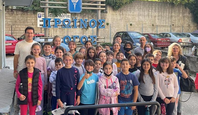 Ένα μάθημα… βιωματικό χθες για το 11ο Δημοτικό Ιωαννίνων