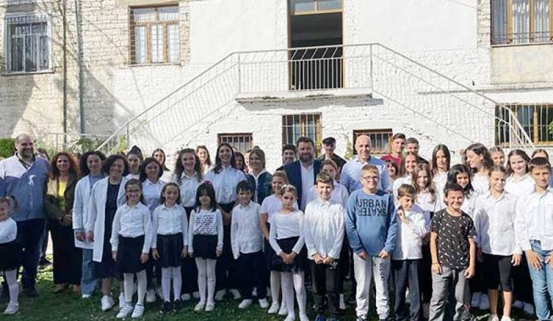Επίσκεψη Γιώργου Αμυρά  σε χωριά της Β. Ηπείρου 