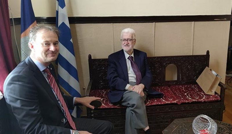 Στο Δημαρχείο Ιωαννίνων χθες  ο Πρέσβης της Ελβετίας