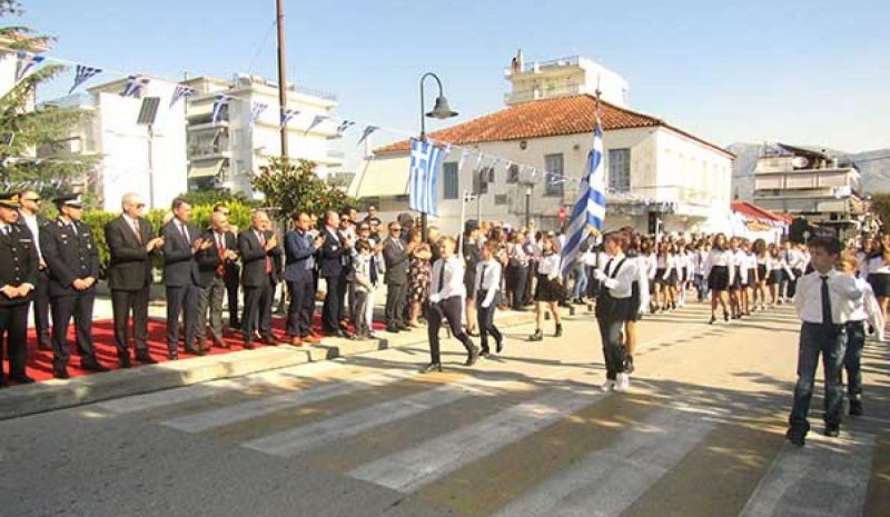 Με λαμπρότητα γιορτάστηκε η επέτειος  της 28ης Οκτωβρίου 1940 στο Δήμο Ζηρού
