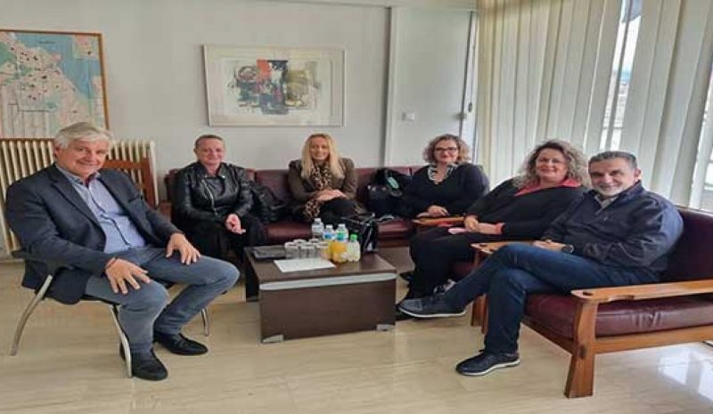 Στα γραφεία του ΟΚΠΑΠΑ βρέθηκε χθες  αντιπροσωπεία του ΠΑΣΟΚ - ΚΙΝΑΛ Ιωαννίνων 
