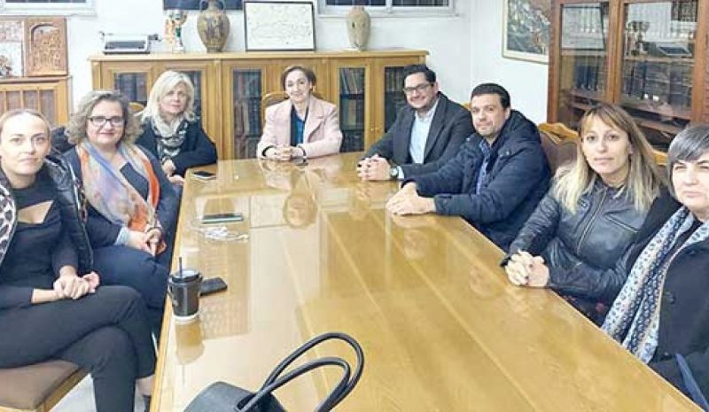 Συνάντηση Ν.Ε. ΠΑΣΟΚ-ΚΙΝΑΛ Ιωαννίνων  με το Δ.Σ. του Δικηγορικού Συλλόγου 