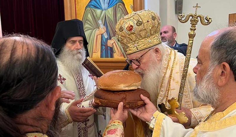 Γιορτάστηκε η σύναξη των τοπικών αγίων  και η επέτειος ενθρόνισης του Δημητρίου