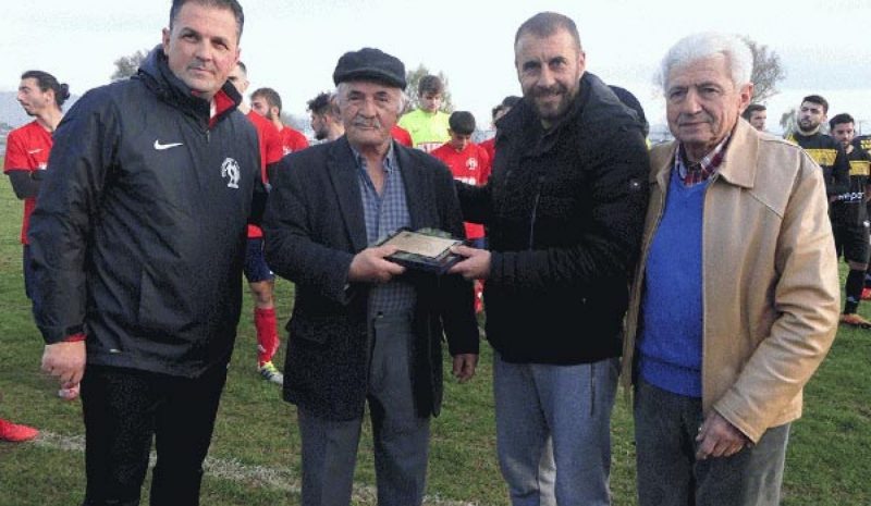 Σταυράκι: Τίμησε τον Δημήτρη Μοσχέτα