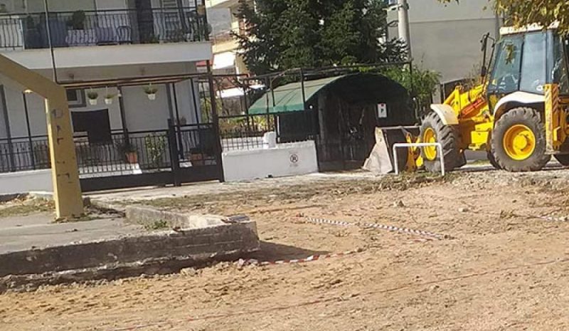  Συνεχίζεται η ανάπλαση  του πάρκου Ανθούπολης