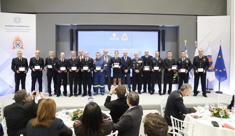 Βραβεύτηκαν  για την προσφορά τους  και τέσσερις πυροσβέστες από την Ήπειρο 