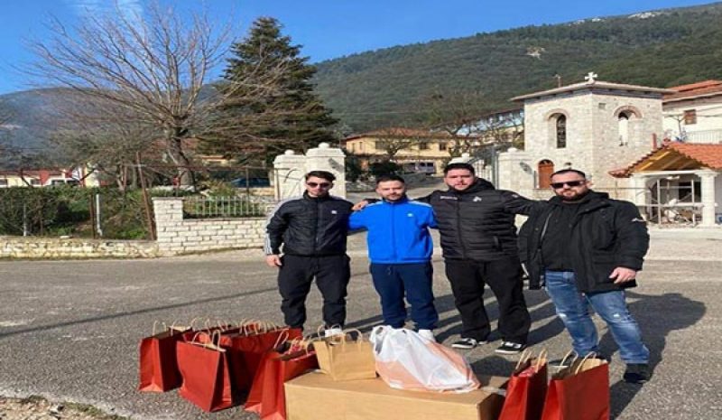 Το Κεφαλόβρυσο κοντά στα  παιδιά της Ι.Μ. Δουραχάνης 