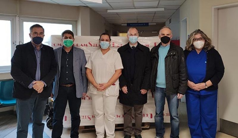 Δωρεά στρωμάτων στην Ψυχιατρική Κλινική του Πανεπ. Νοσοκομείου Ιωαννίνων