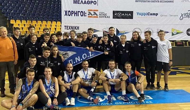 Τέσσερα μετάλλια για τον ΠΝΟΙ στο Πανελλήνιο Κλειστής Κωπηλασίας