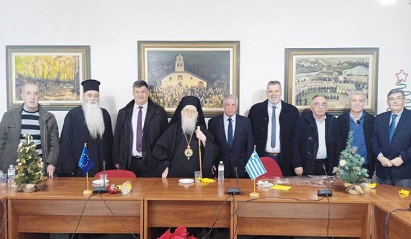 Πρωτοχρονιάτικη πίτα από τον Δήμο Πωγωνίου στο Δελβινάκι