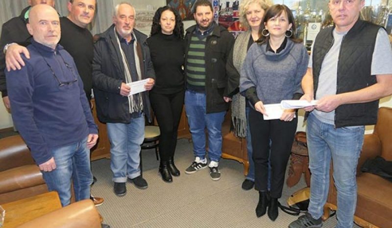 Στη «Φλόγα» και στο Ελληνικό δόθηκαν τα χρήματα στη μνήμη του Α. Φιλιππούση 