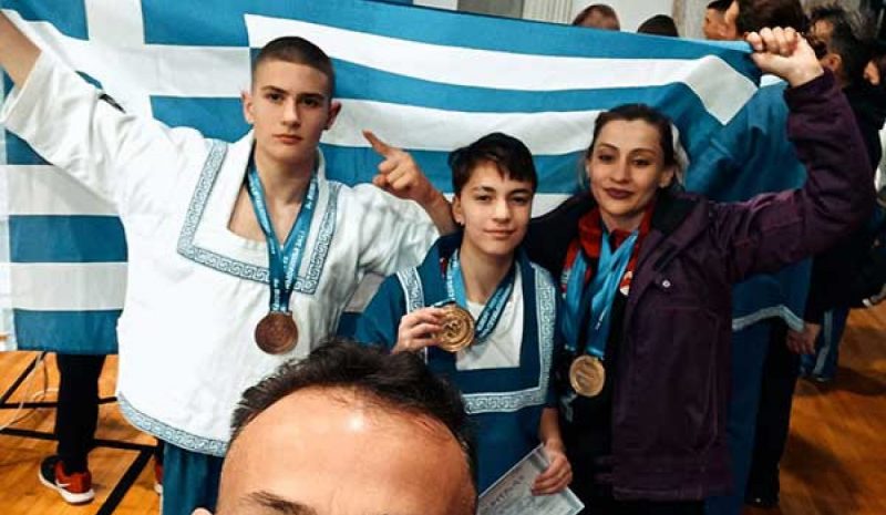 Οκτώ μετάλλια για τον «Άτρωτο»  στο 9ο Παγκόσμιο Πρωτάθλημα 