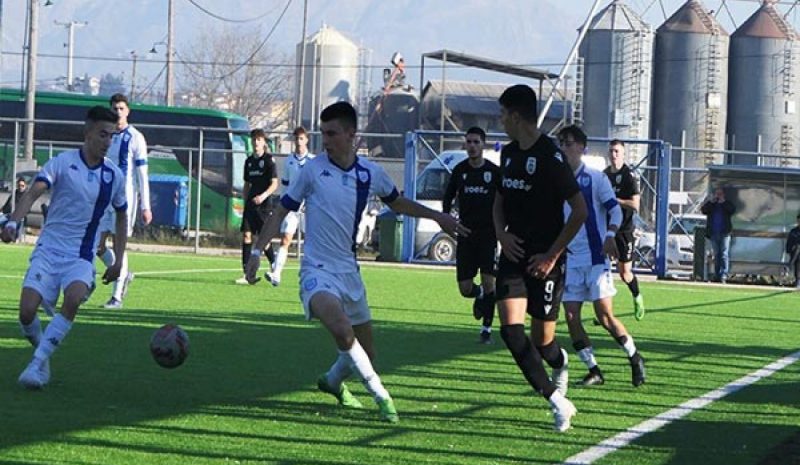 Με Παναιτωλικό η Κ17,  αναβολή στο ματς της Κ19