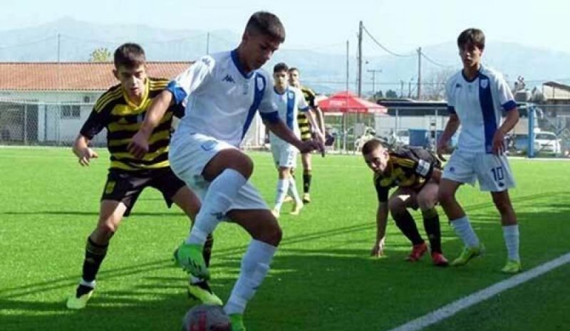 Με Ιωνικό η Κ19,  εκτός με Άρη η Κ17 
