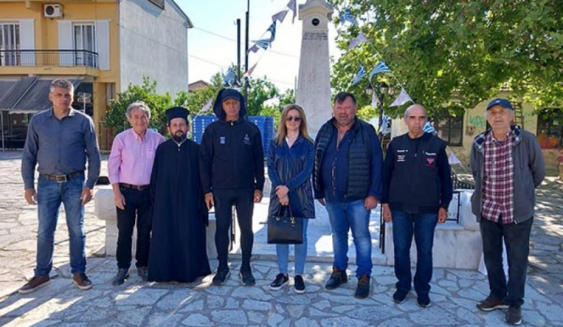 Στάση στο Κομμένο έκανε  ο Στέργιος Αράπογλου 