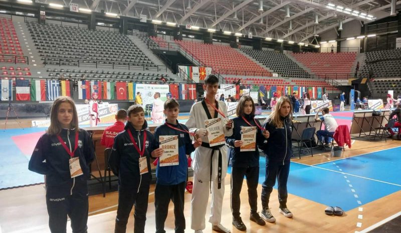 Μετάλλια και διακρίσεις για τον  JEON-SA Eλεούσας στα Σκόπια