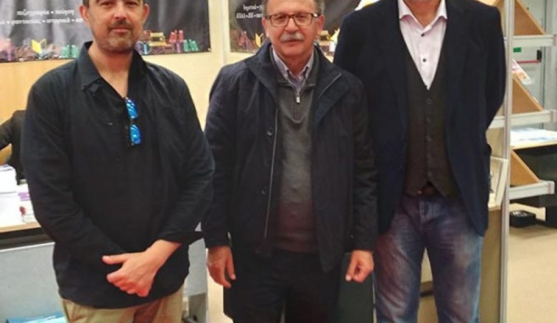 Ο Ελπιδοφόρος Ιντζέμπελης  στη ΔΕΘ Βιβλίου Θεσ/νίκης