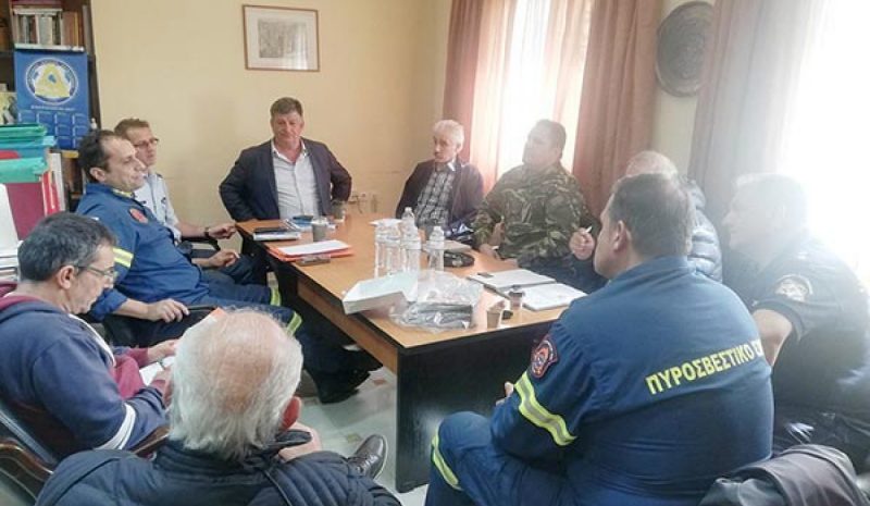 Συνεδρίασε το Συντονιστικό Πολιτικής  Προστασίας του Δήμου Πωγωνίου