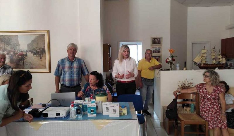  Ενημέρωση για τον σακχαρώδη  διαβήτη στο 10ο ΚΑΠΗ Ανατολής 