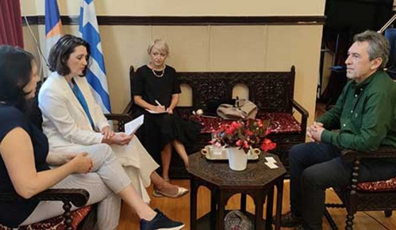 Συνάντηση Δημάρχου με  Πρέσβη της Σλοβακίας 
