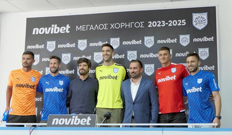 Με… στήριγμα τη Novibet o ΠΑΣ τα επόμενα δύο χρόνια