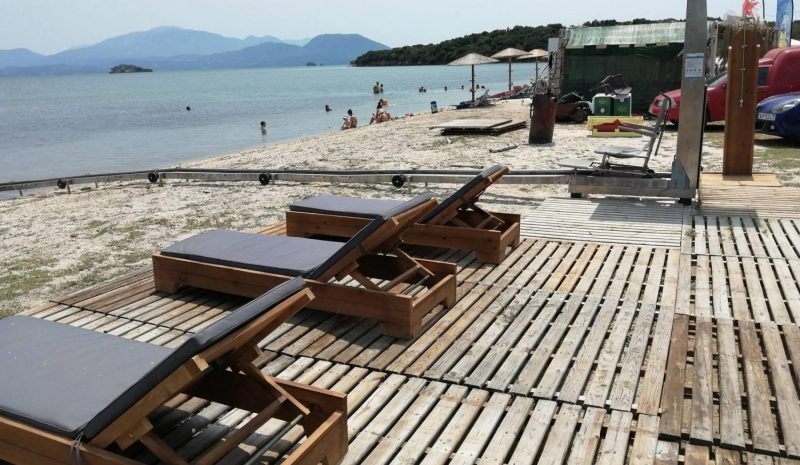 Στην «βάση τους» οι ράμπες ΑμεΑ  στις παραλίες της Κορωνησίας