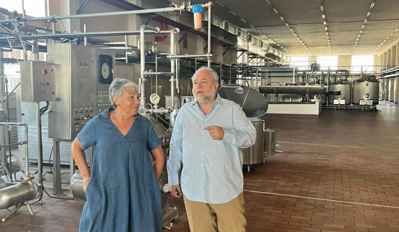 Στη Γαλακτοκομική Σχολή ο Σπύρος Ριζόπουλος