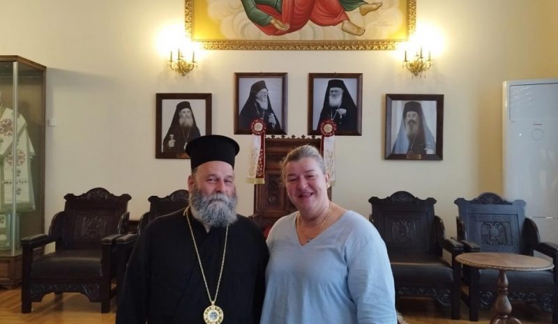 Προεκλογική επίσκεψη Τ. Καλογιάννη στον Μητροπολίτη Ιωαννίνων Μάξιμο 