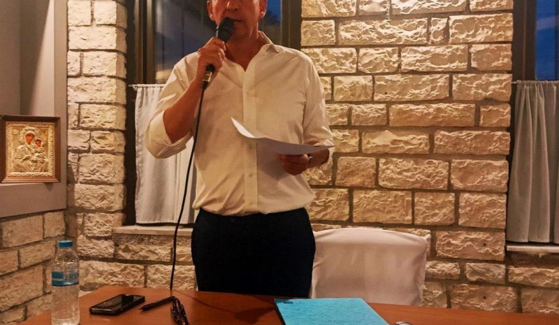 Νικ. Καλαντζής: Εφόδιο το  έργο μας για τη νέα θητεία…