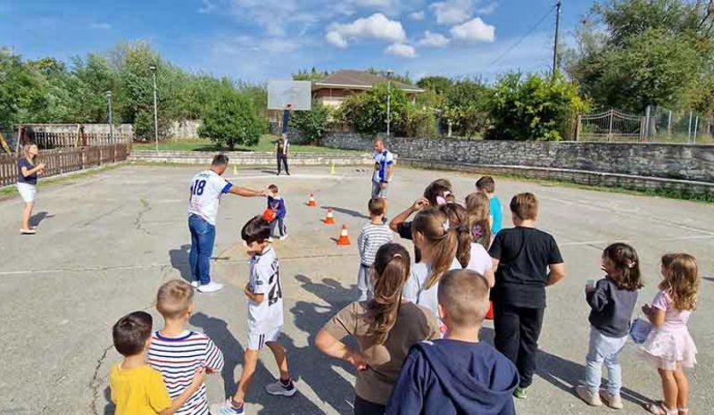 Σε δράση στο Δημοτ. Σχολείο Κληματιάς  συμμετείχαν οι βετεράνοι του ΠΑΣ
