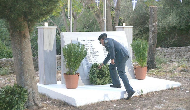  Συγκινητική εκδήλωση στη Σαγιάδα για τους εκτελεσθέντες από τους «Τσάμηδες»